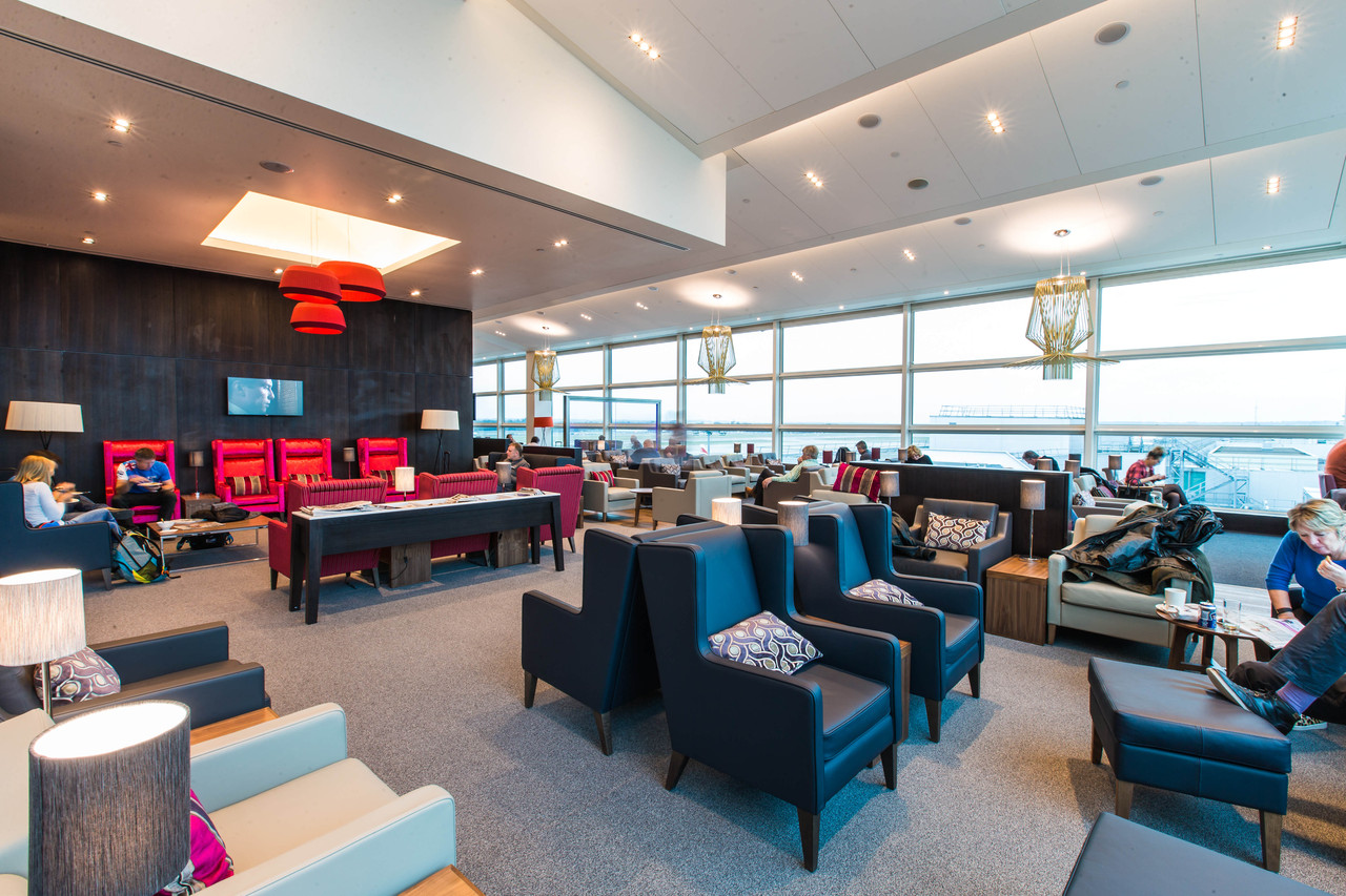 British Airways lounge Gatwick