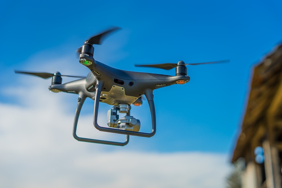 drone Heathrow Airport
